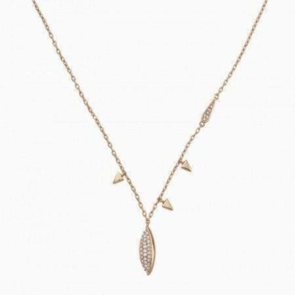 Stella & Dot | Delicate Gold+PavéCrystal Encrusted Aurora Drop LayeringN…